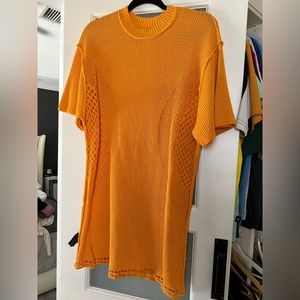 H&M Orange Knit Dress